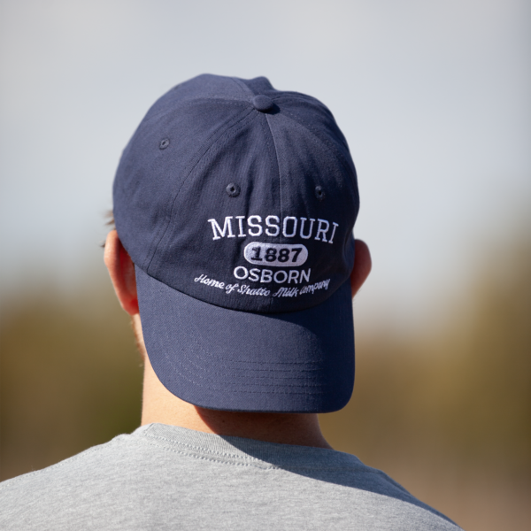 Osborn, Missouri Dad Hat in Navy