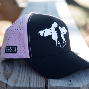 Pink & Black Snapback Shatto Hat