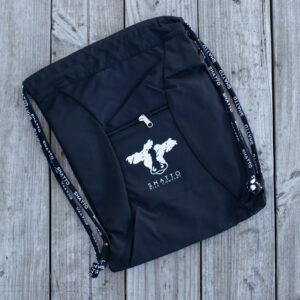 Shatto Zippered Drawstring Bag