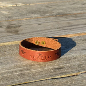 Adjustable Faux Leather Bracelet