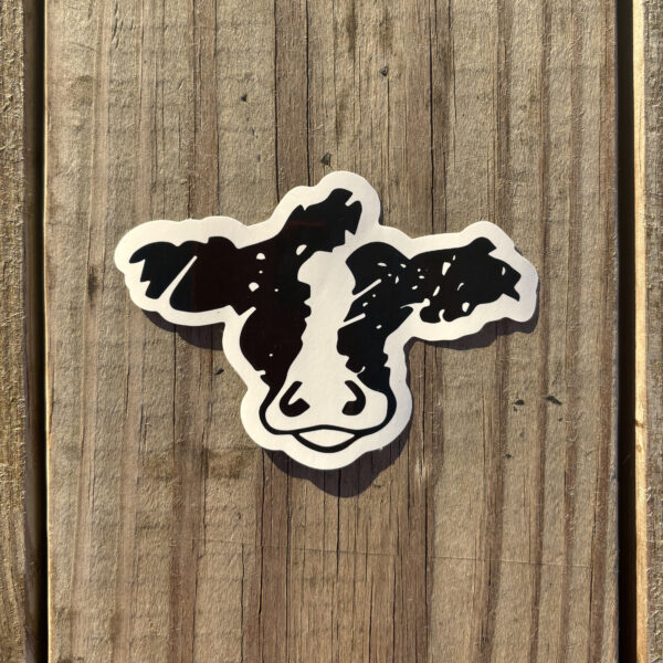 Cow Sticker (4")